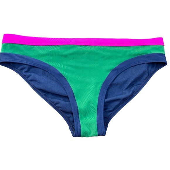 Boden Women’s Santorini‎ Bikini Bottom Colorblock Swim bottom Size 14 - Picture 1 of 7
